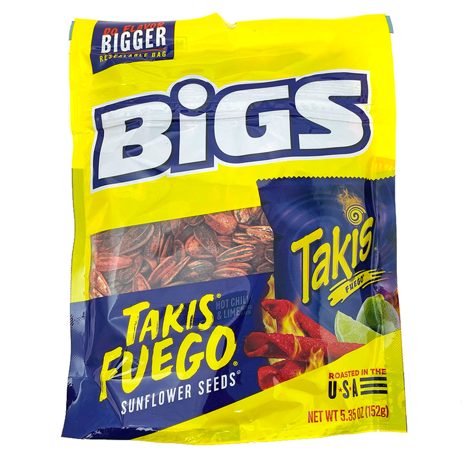 Bigs Sunflower Seeds Takis 5.35oz - 12 Pack