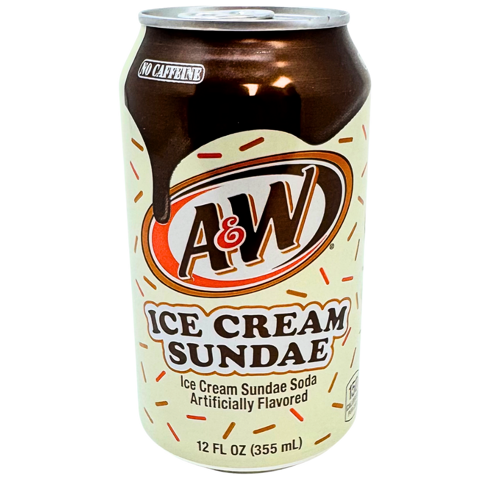 A&W Ice Cream Sundae Soda - 355mL