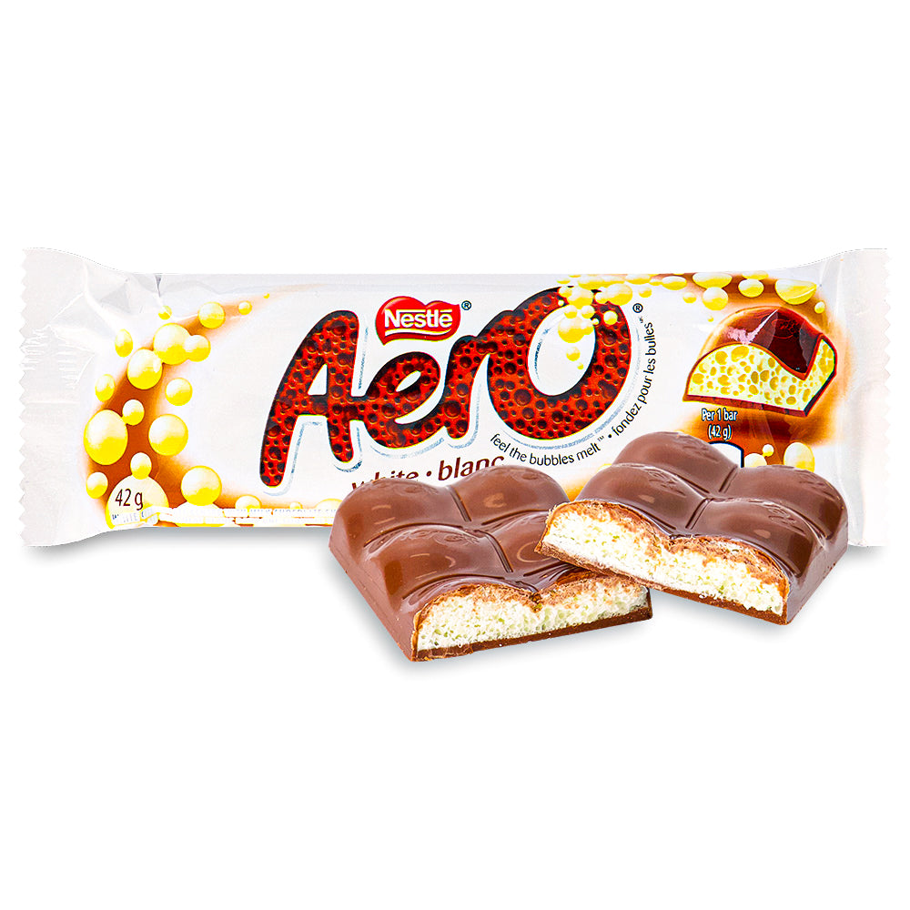 Aero Bubbly White Chocolate Bars  