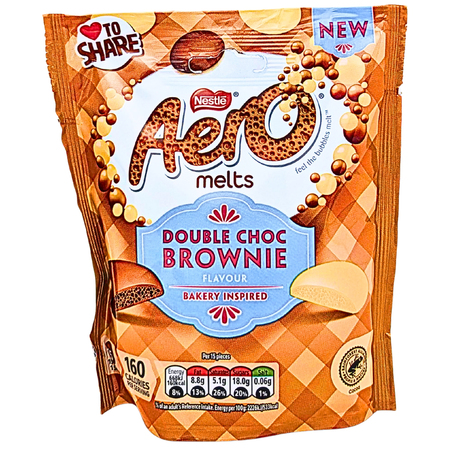 Aero Melts Double Choc Brownie (UK) - 86g