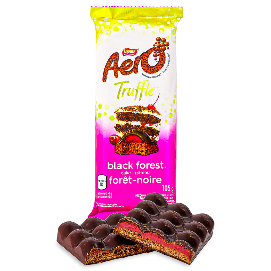 Aero Truffle Black Forest Cake Dark Chocolate Bar 105g 