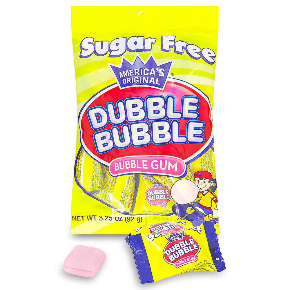 Dubble Bubble Bubble Gum Sugar Free 3.25oz 