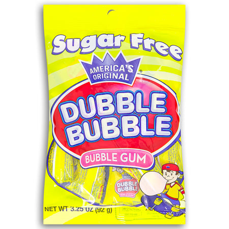 Dubble Bubble Bubble Gum Sugar Free 3.25oz 