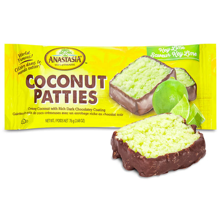 Anastasia Key Lime Coconut Patties 70g - 20 Pack