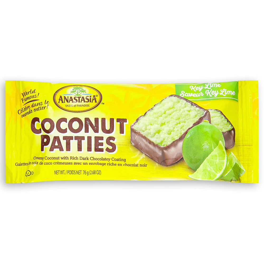Anastasia Key Lime Coconut Patties 70g