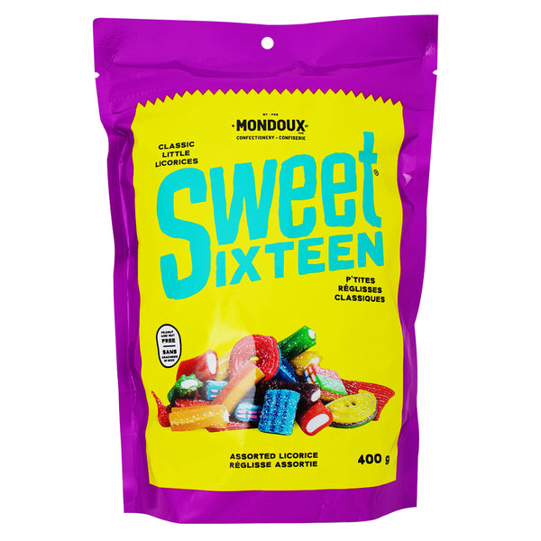 Sweet Sixteen Assorted Licorice 400g - 6 Pack