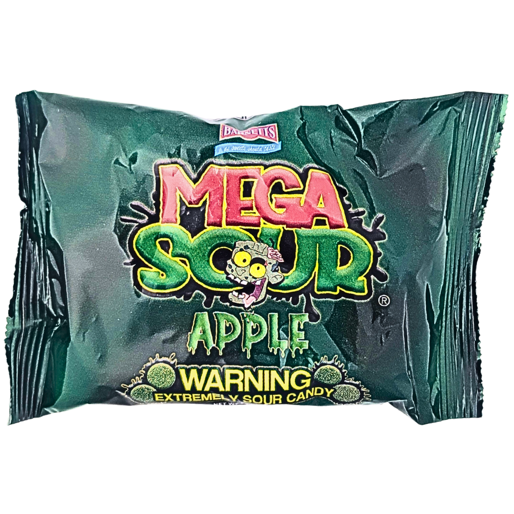 Barnetts Mega Sour Apple (UK) - 104g