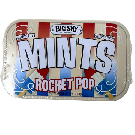 Big Sky Mints Rocket Pop 50g  