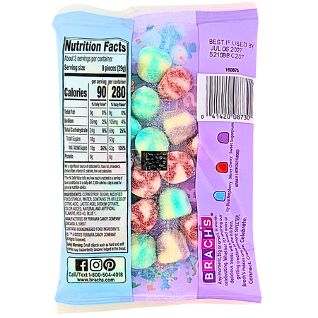 Brach's Swirled Gum Drops - 3oz