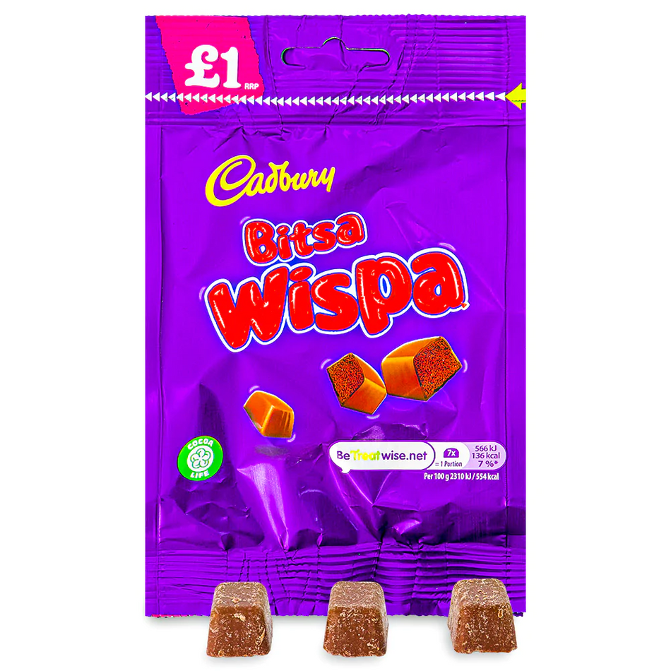 Cadbury Bitsa Wispa (UK) - 95g