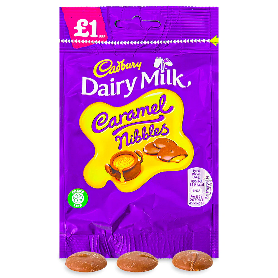 Cadbury Dairy Milk Caramel Nibbles (UK) - 85g