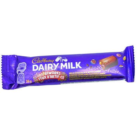 Cadbury Dairy Milk Fireworks 38g - 24 Pack