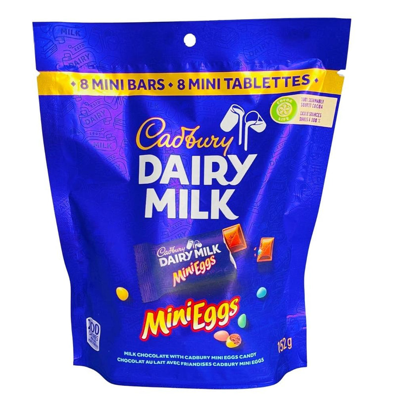 Cadbury Dairy Milk Mini Eggs Bar 8ct - 152g