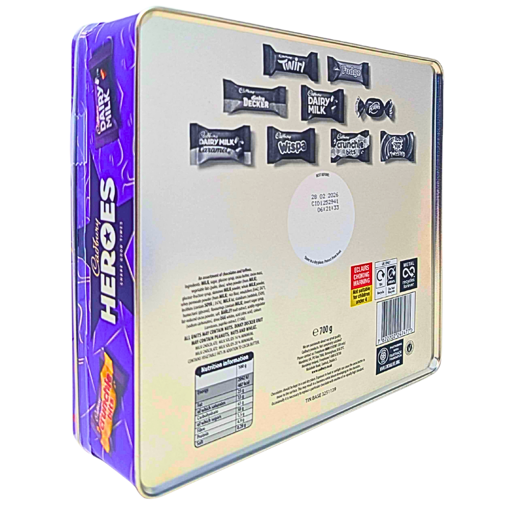 Cadbury Heroes Tin (UK) - 700g