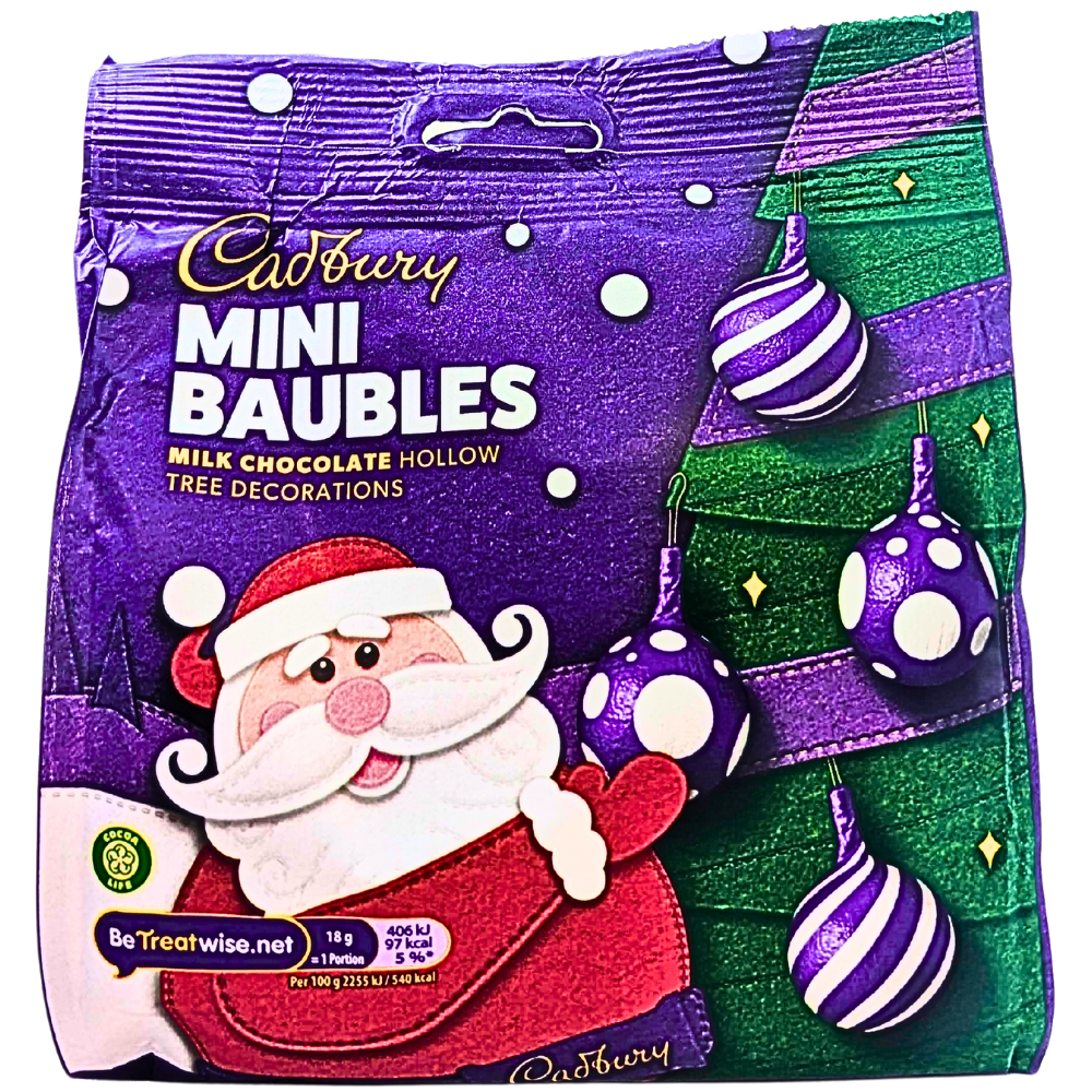 Cadbury Mini Baubles Tree Decorations (UK) - 72g