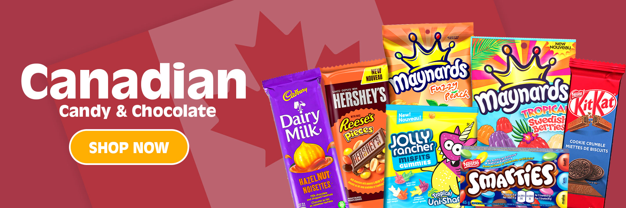 Canadian Candy, Chocolate, and Snacks Desktop