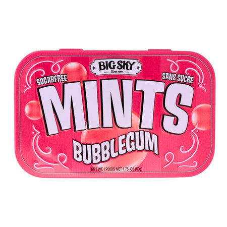Big Sky Mints Bubble Gum - 50g
