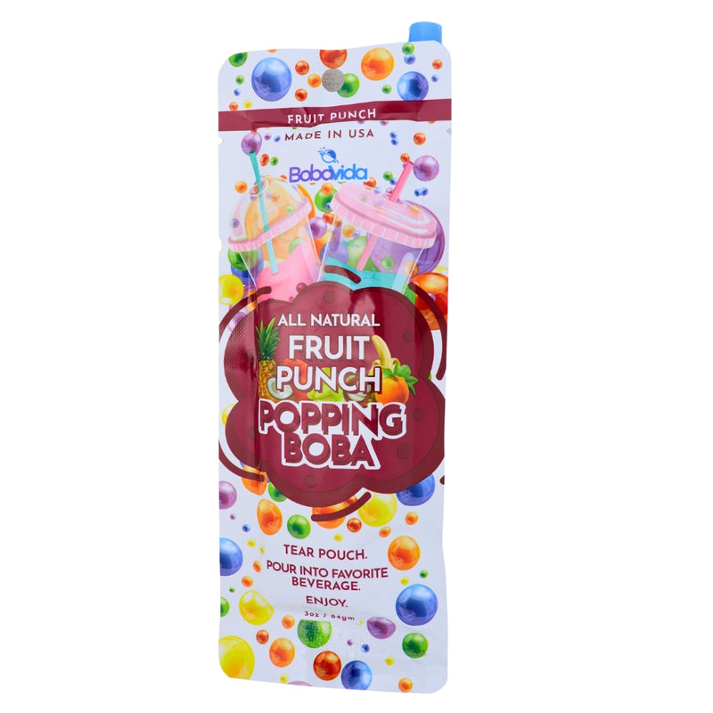 Boba Vida Fruit Punch 3oz - 10 Pack