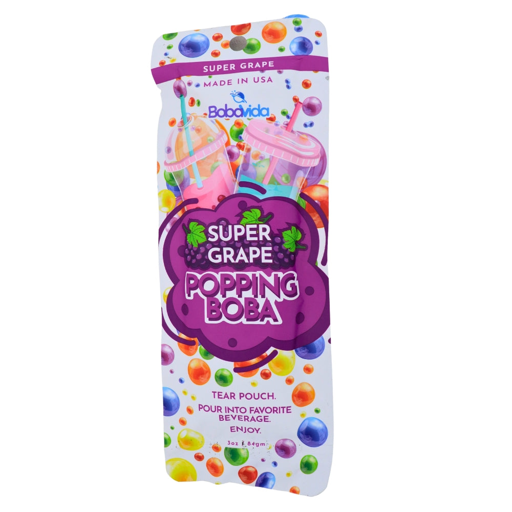 Boba Vida Super Grape 3oz - 10 Pack 