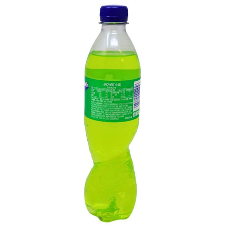 Fanta Green Apple (China) 500mL - 12 Pack Nutrition Facts Ingredients