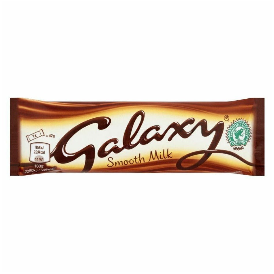 Galaxy Smooth Milk Chocolate Bars UK - 42g