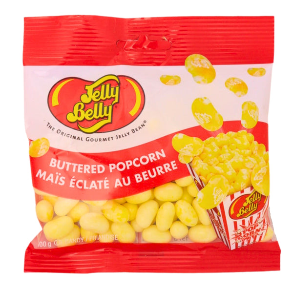 Jelly Belly Buttered Popcorn 100g - 12 Pack