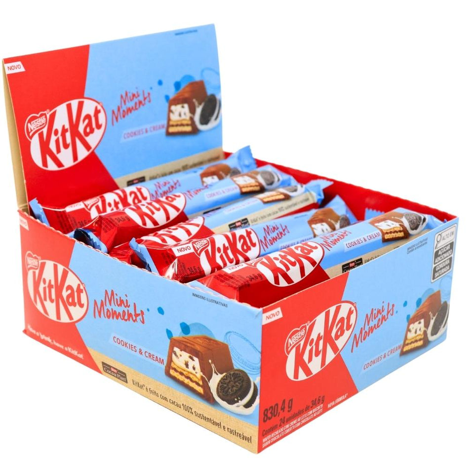 KitKat Mini Moments: Cookies and Cream (Brazil) 39.6g - 24 Pack