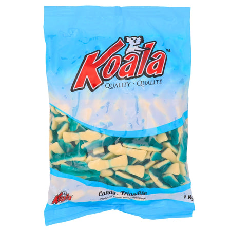 Koala Blue Sharks Gummies - 1 kg - Gummy Candy - Bulk Candy