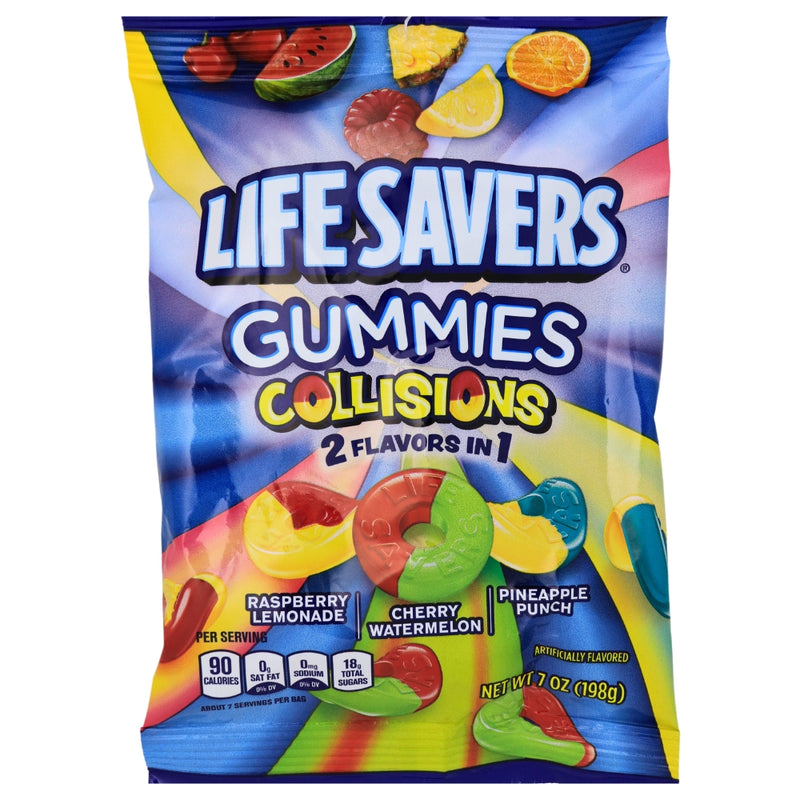 Life Savers Gummies Collisions 7oz - 12 Pack
