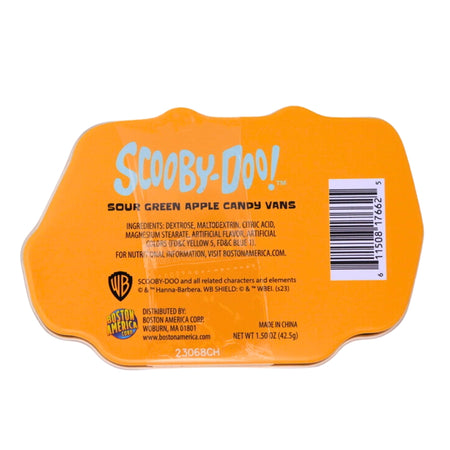 Boston America Scooby Doo Mystery Machine Tin 1.5oz - 12 Pack Nutrition Facts Ingredients