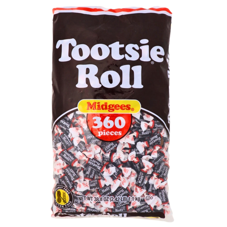 Tootsie Roll Midgees Candy 360 Pieces - 1 Pack+