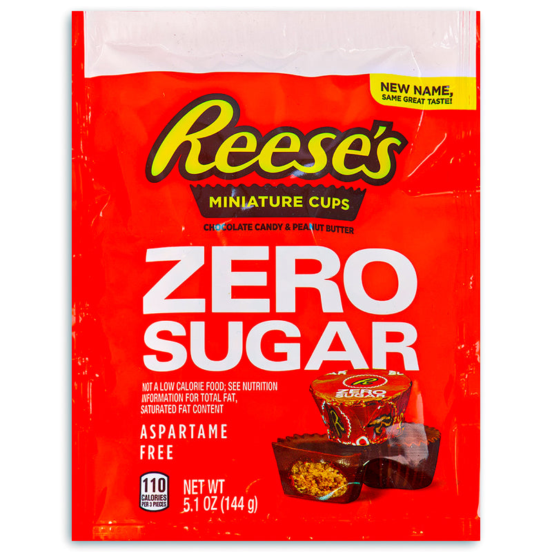 Reese's Zero Sugar Miniature Cups 5.1oz - 8 Pack