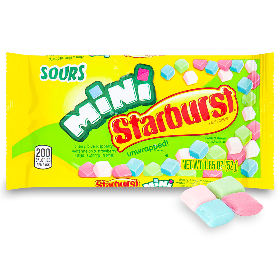 Starburst Mini Sours Candy 1.85oz