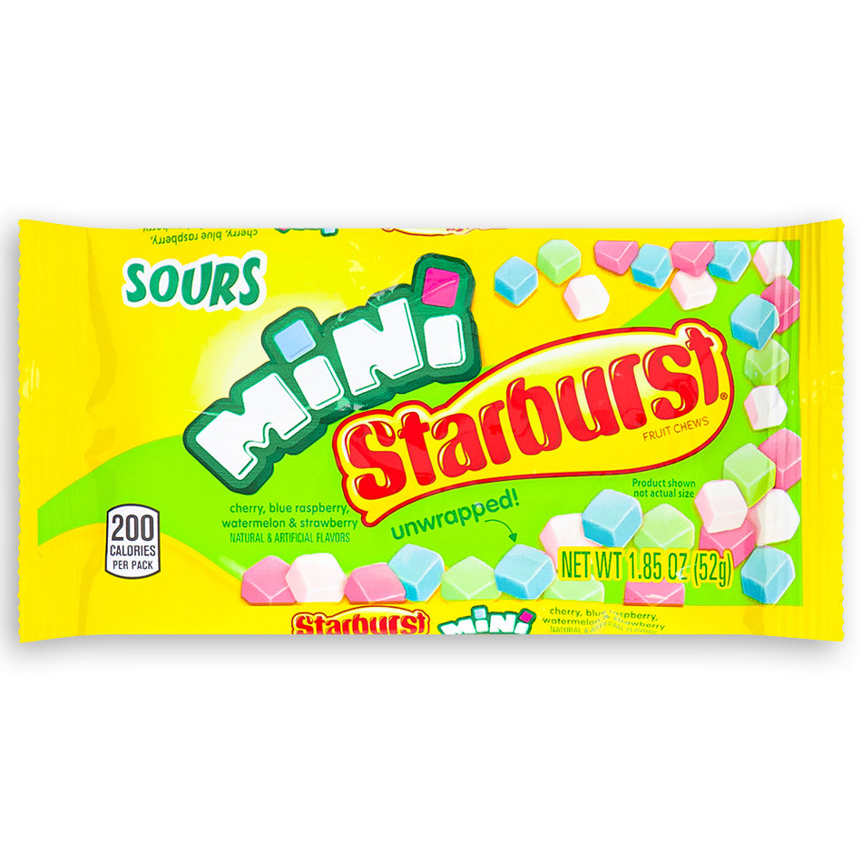 Starburst Mini Sours Candy 1.85oz 