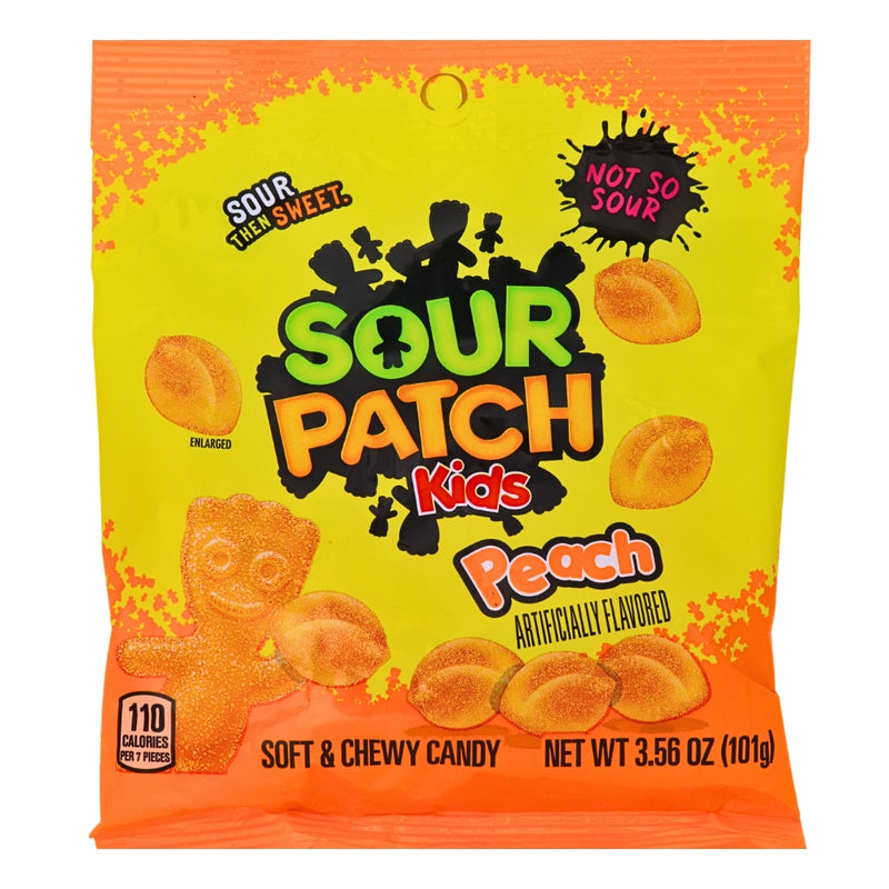 Sour Patch Kids Peach 5oz - 12 Pack