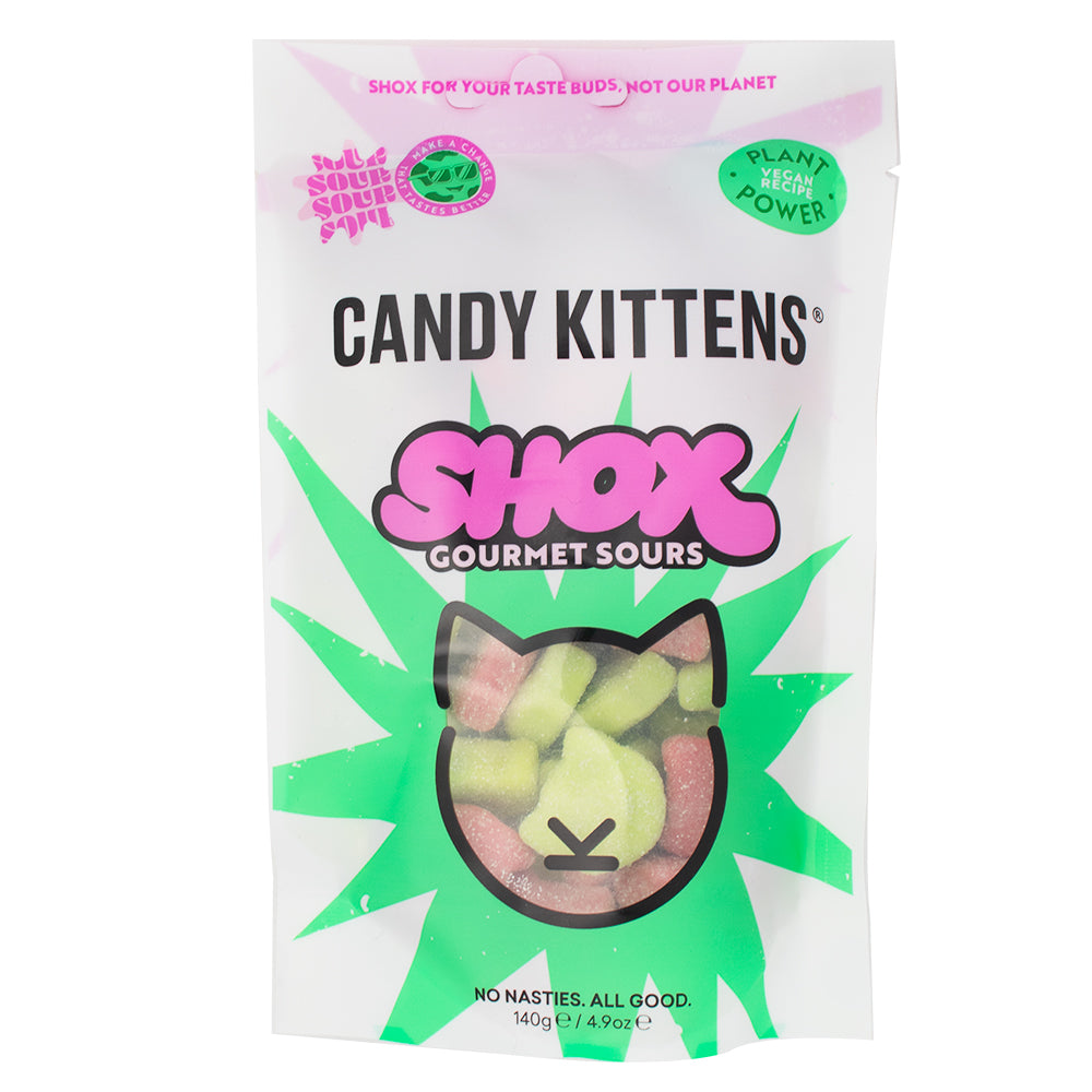 Candy Kittens Shox Gourmet Sours (UK) 140g -