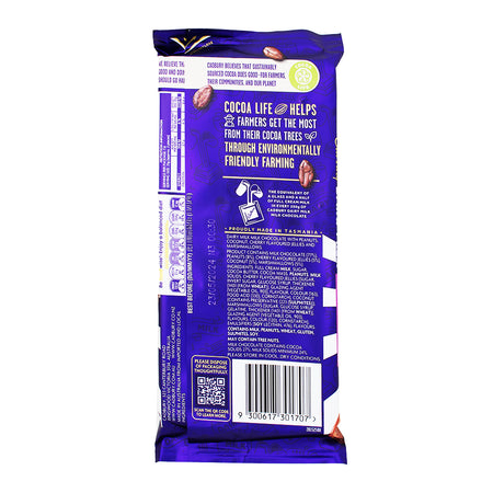 Cadbury Dairy Milk Marvellous Creations Rocky Road (Aus) 190g - Nutrition Facts Ingredients