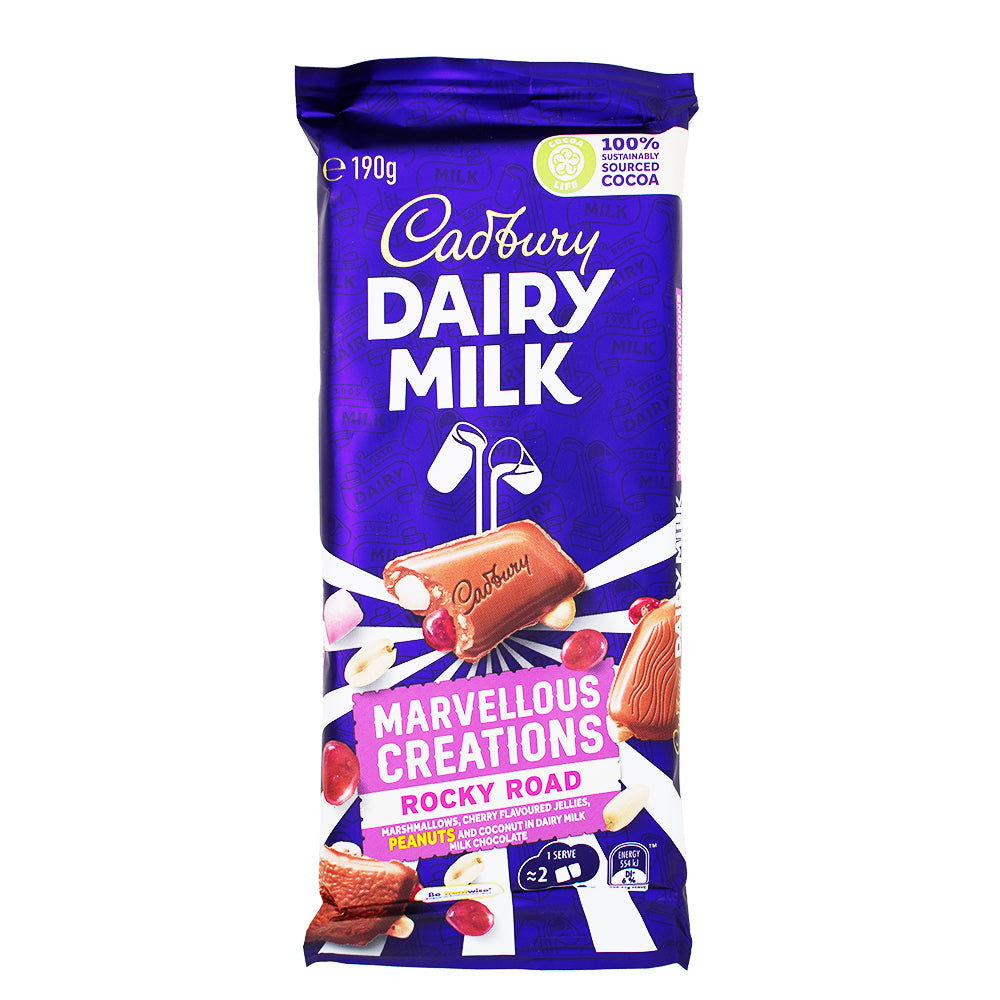 Cadbury Dairy Milk Marvellous Creations Rocky Road (Aus) 190g