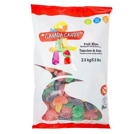 CCC Fruit Slices Candy - 2.5kg - Bulk Candy - Kosher Candy - Kosher Candy