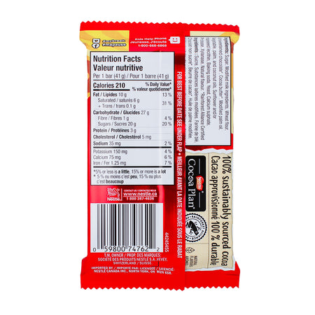 Kit Kat Caramel 41g - 24 Pack Nutrition Facts Ingredients