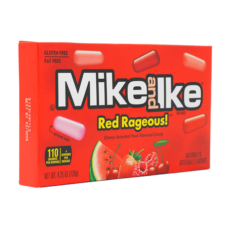 Mike and Ike Red Rageous Candy Theater Box - 12 Pack