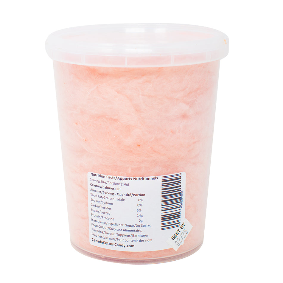 Cotton Candy - Fizzy Cola 60g - 10 Pack  Nutrition Facts Ingredients