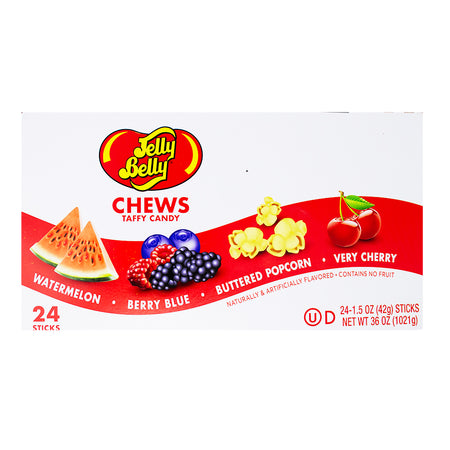 Jelly Belly Chews 1.5oz - 24 Pack