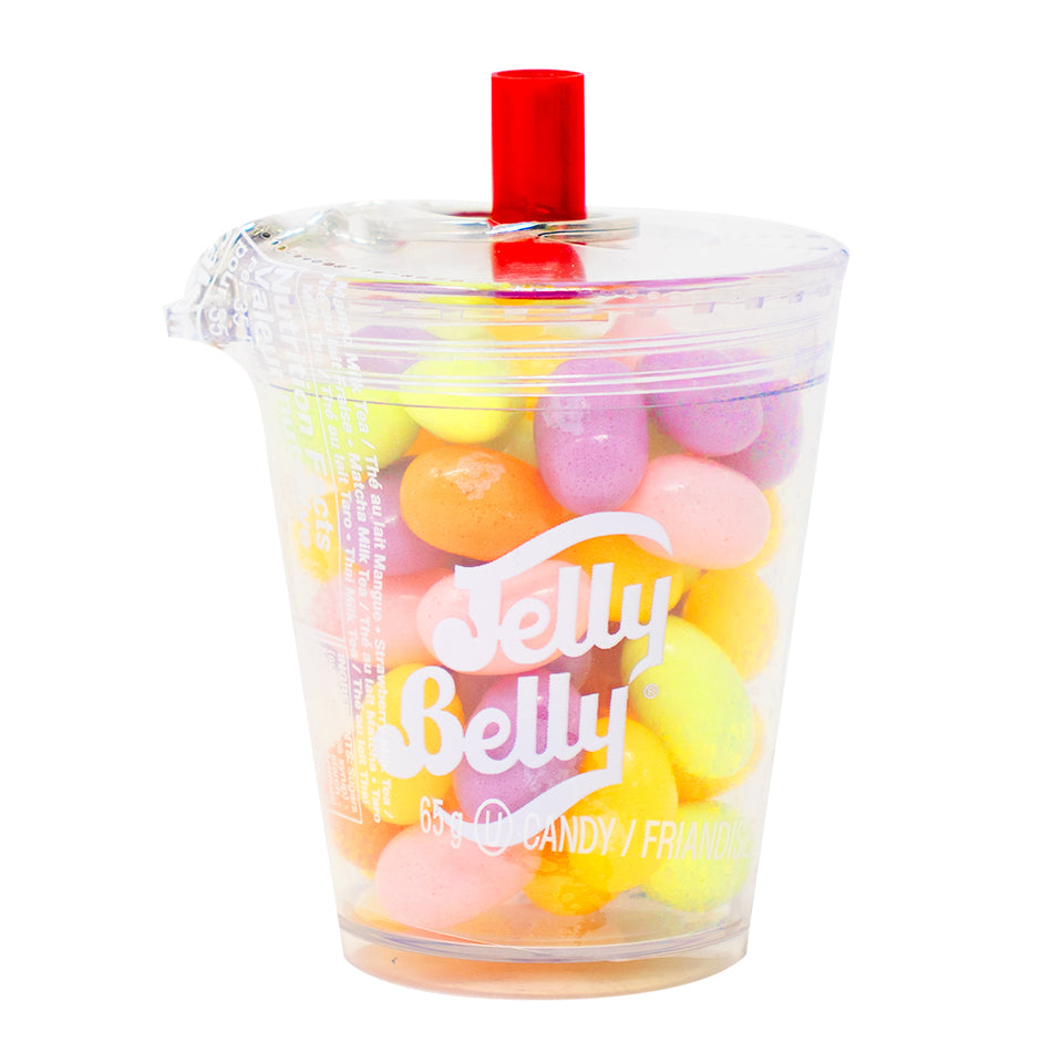 Jelly Belly Boba Milk Tea Cup 65g - 12 Pack