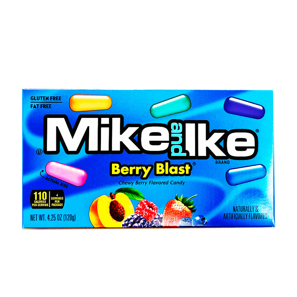 Mike and Ike Berry Blast Candy Theater Box 