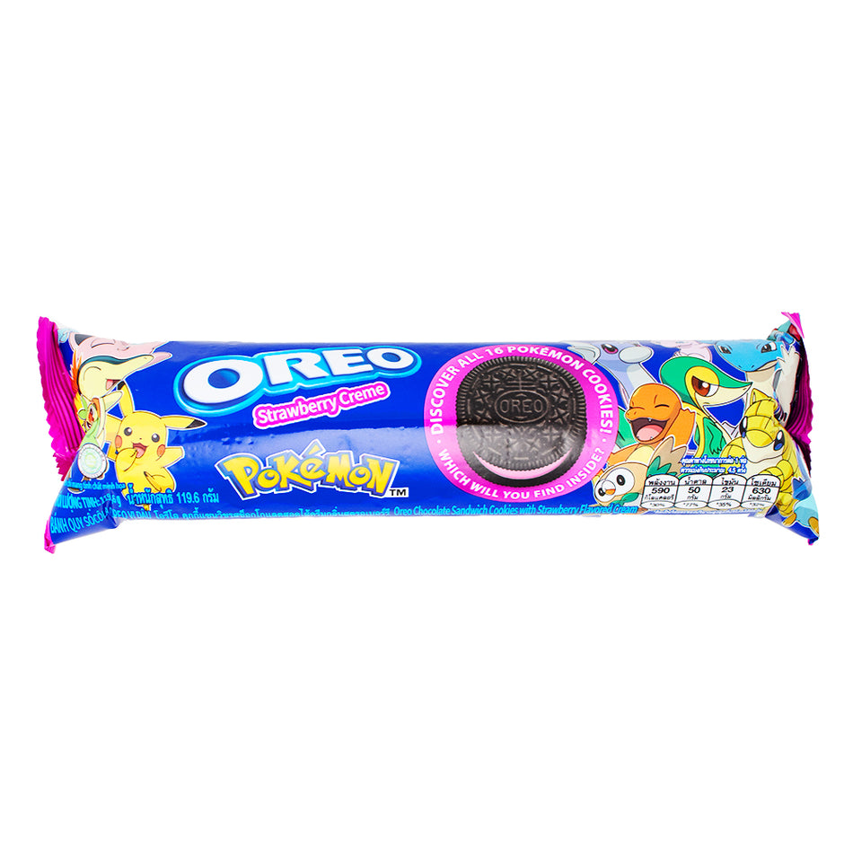 Oreo Pokemon Strawberry 119.6g - 24 Pack