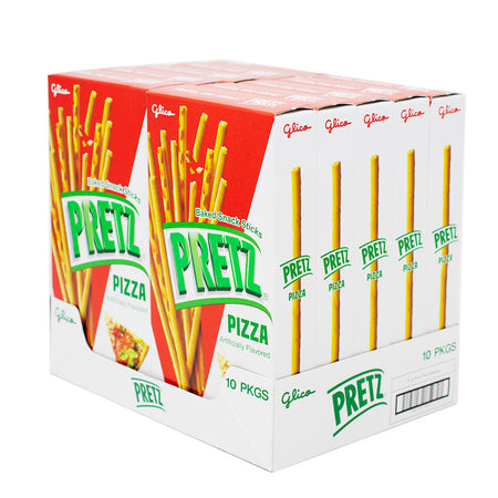 Glico Pretz Pizza 1.09oz - 10 Pack'