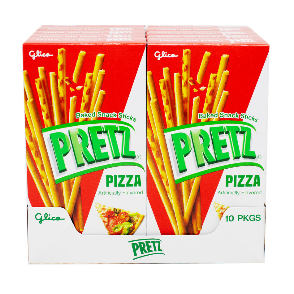 Glico Pretz Pizza 1.09oz - 10 Pack