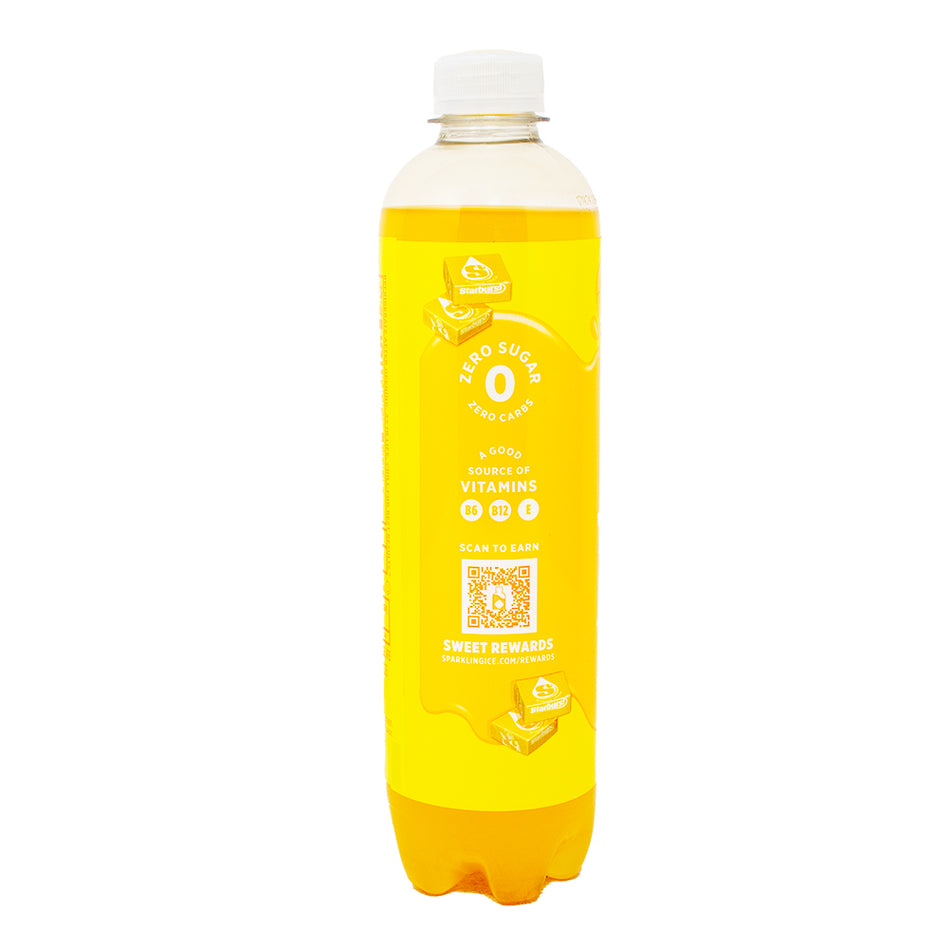 Sparkling Ice Starburst Lemon Zero Sugar 502.8mL - 12 Pack  Nutrition Facts Ingredients