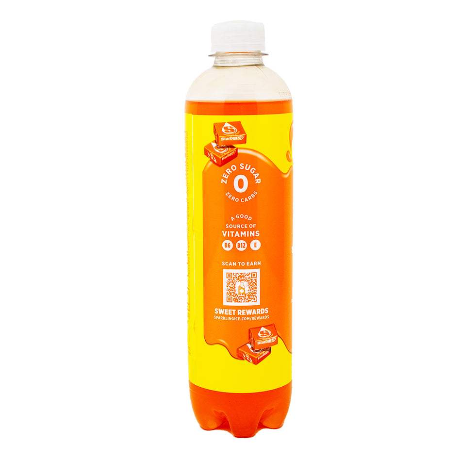 Sparkling Ice Starburst Orange Zero Sugar 502.8mL - 12 Pack   Nutrition Facts Ingredients